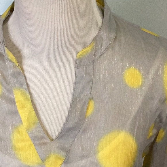 NWOT Artisan Silk like Tunic - Picture 2 of 6